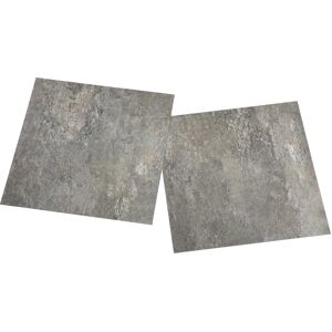 vidaXL 20 Self-adhesive PVC Flooring Planks - Grey - Flooring Planks vidaXL 20 Self-adhesive PVC Flooring Planks - Grey - Flooring Planks