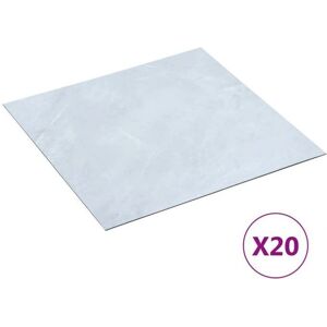 vidaXL White Marble Self-Adhesive PVC Flooring - Floorings vidaXL White Marble Self-Adhesive PVC Flooring - Floorings