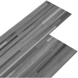 vidaXL Model PVC Grey Striped Self-adhesive Flooring - Floor Type vidaXL Model PVC Grey Striped Self-adhesive Flooring - Floor Type