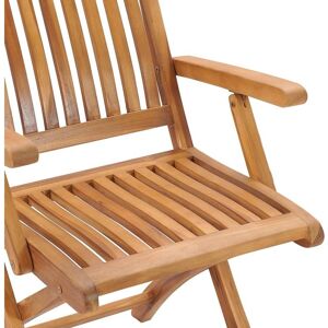 vidaXL Klappbare Teakgartenstühle - 6 St. mit Kissen vidaXL Klappbare Teakgartenstühle - 6 St. mit Kissen