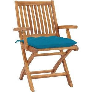 vidaXL Gartenstühle - Langlebig, Klappbar mit Kissen - 8 Stück vidaXL Gartenstühle - Langlebig, Klappbar mit Kissen - 8 Stück