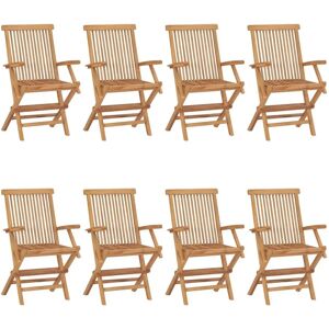 vidaXL Outdoor Chair - Teak Garden Furniture Set vidaXL Outdoor Chair - Teak Garden Furniture Set