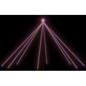 vidaXL Juletre Lys Innendørs Utendørs 800 LED Fargerik - Juletrelys vidaXL Juletre Lys Innendørs Utendørs 800 LED Fargerik - Juletrelys