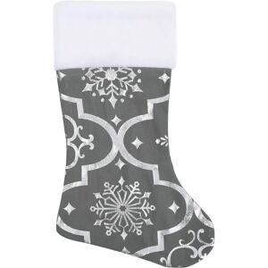 Jupe de sapin de Noël de luxe vidaXL avec chaussette - Motif de neige - 150 cm - Publicité Jupe de sapin de Noël de luxe vidaXL avec chaussette - Motif de neige - 150 cm - Publicité