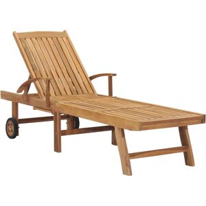 vidaXL 161940 Outdoor Chair - Teak - Braun vidaXL 161940 Outdoor Chair - Teak - Braun