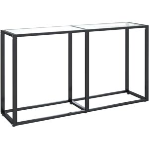 vidaXL 331674 Tavolino in vetro temperato trasparente - Tavolino/da appoggio vidaXL 331674 Tavolino in vetro temperato trasparente - Tavolino/da appoggio