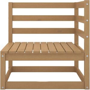 vidaXL Garden Lounge Set - Solid Pinewood 5-Piece Honey Brown vidaXL Garden Lounge Set - Solid Pinewood 5-Piece Honey Brown