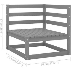 vidaXL 6-piece Garden Lounge Set Outdoor Furniture - Garden furniture set vidaXL 6-piece Garden Lounge Set Outdoor Furniture - Garden furniture set