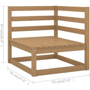 vidaXL 3076137 outdoor furniture set - 8-piece garden lounge, solid pinewood, modular, weatherproof vidaXL 3076137 outdoor furniture set - 8-piece garden lounge, solid pinewood, modular, weatherproof