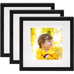 vidaXL 3D Box Bilderammer 3 stk Svart - Bilderammer vidaXL 3D Box Bilderammer 3 stk Svart - Bilderammer