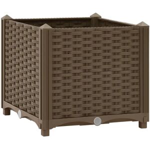 vidaXL Raised Bed Polypropylene Garden Planter Flower Box Pot Planting Bed - Raised Bed Garden Planter vidaXL Raised Bed Polypropylene Garden Planter Flower Box Pot Planting Bed - Raised Bed Garden Planter