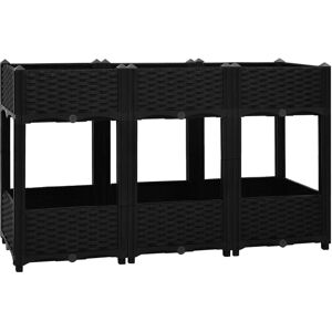 vidaXL Raised Bed Polypropylene Garden Planter - Garden Type vidaXL Raised Bed Polypropylene Garden Planter - Garden Type