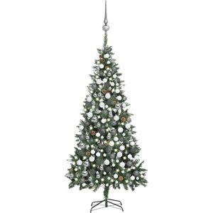 vidaXL Artificial Pre-lit Christmas Tree with Ball Set - Christmas Tree - Green vidaXL Artificial Pre-lit Christmas Tree with Ball Set - Christmas Tree - Green