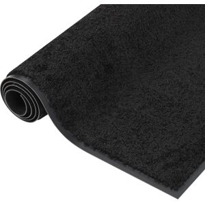 vidaXL Dørmatte Svart 60x80 cm - Dørmatte vidaXL Dørmatte Svart 60x80 cm - Dørmatte