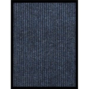 vidaXL Doormat Striped Blue 60x80 cm Home Floor Decorative Barrier Welcome Mat vidaXL Doormat Striped Blue 60x80 cm Home Floor Decorative Barrier Welcome Mat
