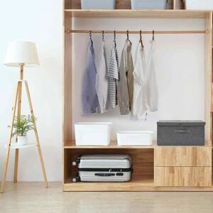 vidaXL Aufbewahrungsbox Stoff Anthrazit - Aufbewahrungsbox vidaXL Aufbewahrungsbox Stoff Anthrazit - Aufbewahrungsbox