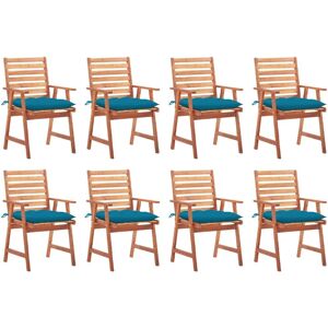 MAISONCHIC Akazien Gartenstühle - Sitzgruppe für Draußen MAISONCHIC Akazien Gartenstühle - Sitzgruppe für Draußen