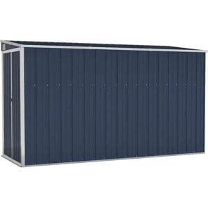 vidaXL Wall-mounted Garden Shed Anthracite Steel - Garden Shed vidaXL Wall-mounted Garden Shed Anthracite Steel - Garden Shed