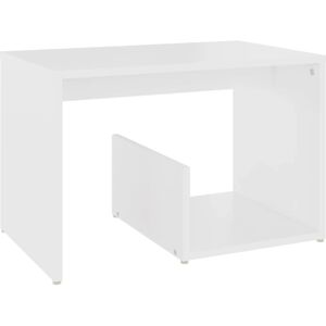 vidaXL Awo79879 Tavolino Bianco 59x36x38 cm Legno ingegnerizzato - Tavolino vidaXL Awo79879 Tavolino Bianco 59x36x38 cm Legno ingegnerizzato - Tavolino