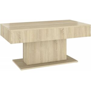 vidaXL Coffee Table Sonoma Oak - Simple Timeless Design vidaXL Coffee Table Sonoma Oak - Simple Timeless Design