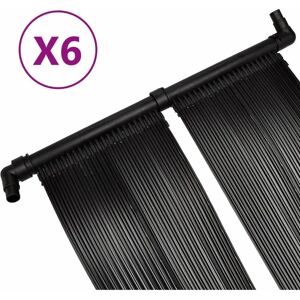 vidaXL Solar Pool Heater Panel 6 pcs 80x620 cm - Pool Heater Panel vidaXL Solar Pool Heater Panel 6 pcs 80x620 cm - Pool Heater Panel
