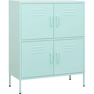 vidaXL Storage Cabinet Mint Steel - Storage Cabinet vidaXL Storage Cabinet Mint Steel - Storage Cabinet