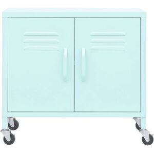 vidaXL Mint Steel Storage Cabinet - Storage Cabinet vidaXL Mint Steel Storage Cabinet - Storage Cabinet