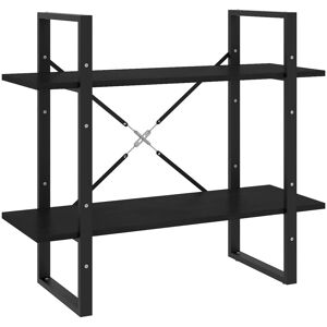 vidaXL 806458 Black 4-Shelf Bookcase - Bookcase vidaXL 806458 Black 4-Shelf Bookcase - Bookcase