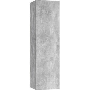 vidaXL 3079153 TV Cabinet - Modern Grey Wall-Mounted Entertainment Center vidaXL 3079153 TV Cabinet - Modern Grey Wall-Mounted Entertainment Center