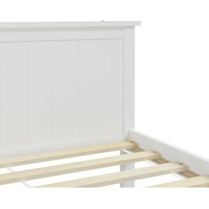 vidaXL Bed Frame White 200x200 cm - Bed Frame vidaXL Bed Frame White 200x200 cm - Bed Frame