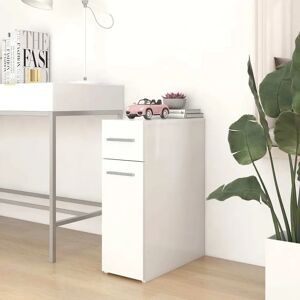 vidaXL Apothecary Cabinet White 20x45.5x60 cm Engineered Wood - Apothecary Cabinet vidaXL Apothecary Cabinet White 20x45.5x60 cm Engineered Wood - Apothecary Cabinet
