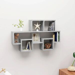 vidaXL Car-shaped Wall Shelf Concrete Grey - Wall Shelf vidaXL Car-shaped Wall Shelf Concrete Grey - Wall Shelf