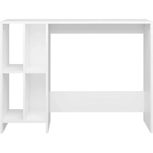 vidaXL White Computer Desk - Modern Study & Office Table vidaXL White Computer Desk - Modern Study & Office Table