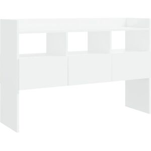 vidaXL White Modern Sideboard - Storage Cabinet & Home Organizer vidaXL White Modern Sideboard - Storage Cabinet & Home Organizer