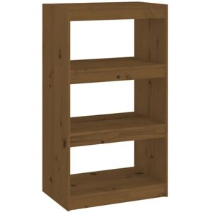 vidaXL 808166 Honigbraune Kiefern-Bücherregal - Bücherregal vidaXL 808166 Honigbraune Kiefern-Bücherregal - Bücherregal