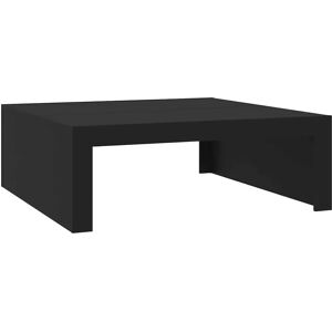 vidaXL 808568 Schwarzer Holzwerkstoff Couchtisch - Beistelltisch vidaXL 808568 Schwarzer Holzwerkstoff Couchtisch - Beistelltisch