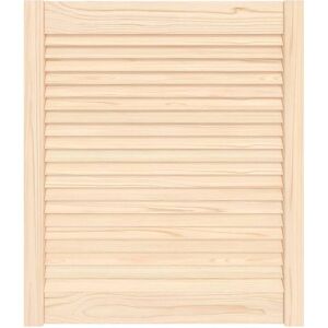 Porta armadio a lamelle in legno di pino - Decorazione interna Porta armadio a lamelle in legno di pino - Decorazione interna