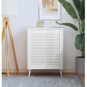 Porta armadio in legno di pino con persiane - Ventilazione interna Porta armadio in legno di pino con persiane - Ventilazione interna