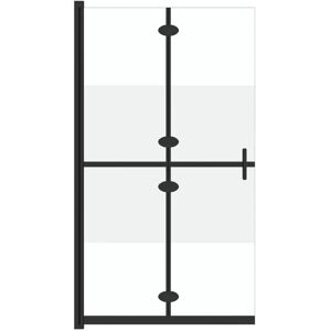 vidaXL Foldbar Walk-in Brusede - ESG Glas - 110x190 cm - Brusede vidaXL Foldbar Walk-in Brusede - ESG Glas - 110x190 cm - Brusede