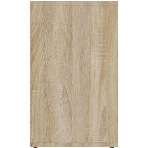 vidaXL Sonoma Oak Wall Mounted Shoe Cabinet - 52.5x30x50 cm vidaXL Sonoma Oak Wall Mounted Shoe Cabinet - 52.5x30x50 cm