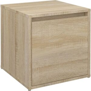 vidaXL Sonoma Oak Storage Case - Engineered Wood, 40.5x40x40 cm vidaXL Sonoma Oak Storage Case - Engineered Wood, 40.5x40x40 cm