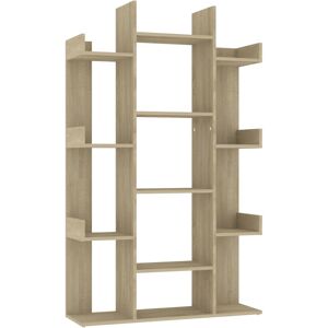 vidaXL 808903 Sonoma Eiche Bücherregal - Robuster Stauraum vidaXL 808903 Sonoma Eiche Bücherregal - Robuster Stauraum
