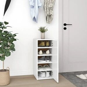 vidaXL Weißes Schuhschrank - 5 Regale - Schuhaufbewahrung vidaXL Weißes Schuhschrank - 5 Regale - Schuhaufbewahrung