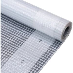 vidaXL 2x Leno Tarpaulins White Greenhouse Cover 3x20m - Tarpaulin vidaXL 2x Leno Tarpaulins White Greenhouse Cover 3x20m - Tarpaulin