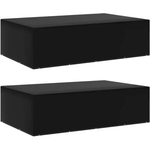 vidaXL Garden Furniture Covers 2 pcs - 12 Eyelets - 325x205x90 cm vidaXL Garden Furniture Covers 2 pcs - 12 Eyelets - 325x205x90 cm