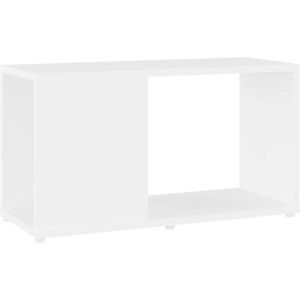 vidaXL White Engineered Wood TV Cabinet - 60x24x32cm Storage Stand vidaXL White Engineered Wood TV Cabinet - 60x24x32cm Storage Stand