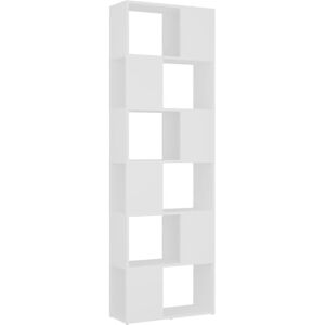 Scaffale vidaXL Bianco 60x24x186 cm - Spazio Soggiorno Scaffale vidaXL Bianco 60x24x186 cm - Spazio Soggiorno