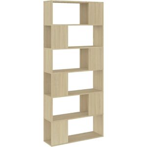 vidaXL Bibliothèque et paravent Sonoma Chêne - Bibliothèque - Paravent - Publicité vidaXL Bibliothèque et paravent Sonoma Chêne - Bibliothèque - Paravent - Publicité