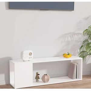 vidaXL White Engineered Wood TV Cabinet - TV Cabinet vidaXL White Engineered Wood TV Cabinet - TV Cabinet