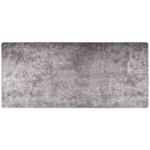 vidaXL Grey Washable Non-Slip Rug - 80x300 cm vidaXL Grey Washable Non-Slip Rug - 80x300 cm